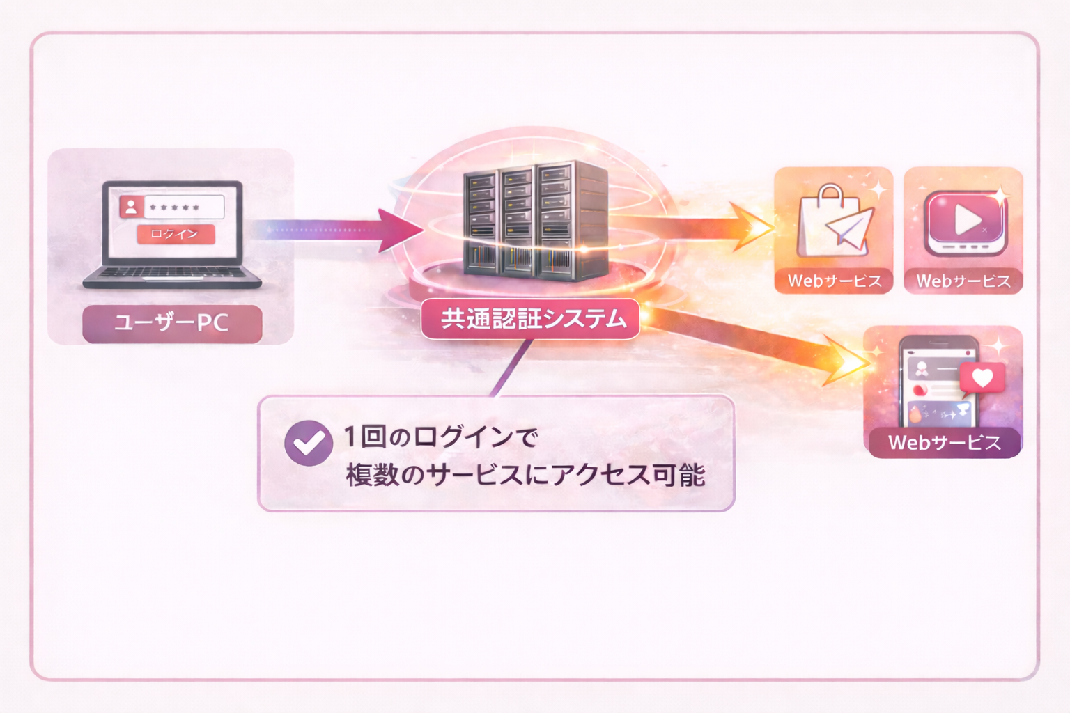 SSOを支える「共通認証システム」の役割